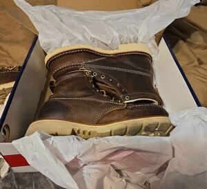 Rugged Men's Leather Boots